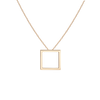 Solid Square Necklace