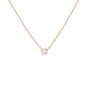 XL Diamond Bezel Necklace