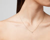 XL Diamond Bezel Necklace
